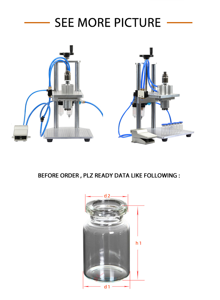 Máquina de tampar frascos semiautomática (1)