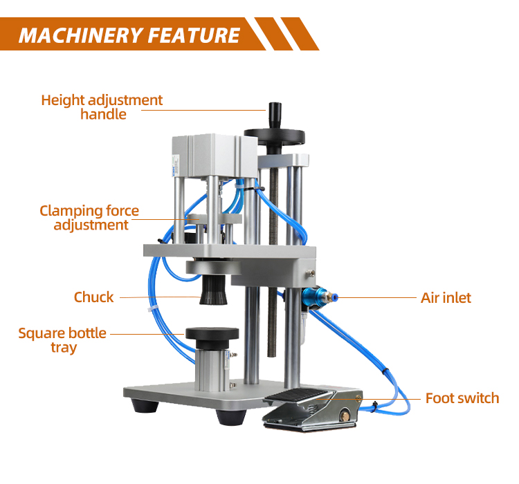 Semi Auto Perfum Bottle Capping Machine (5)